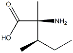 L-Alloisoleucine,2-methyl-(9CI) Structure