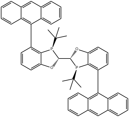 (2R,2'R,3R,3'R)-4,4'-di(ant
hracen-9-yl)-3,3'-di-tert-bu
tyl-2,2',3,3'-tetrahydro-2,2'
-bibenzo[d][1,3]oxaphosp
hole