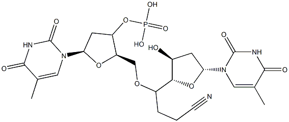 티미딜릴-(3'-5')-티미딘시아노에틸포스포트리에스테르