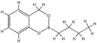 2-Butyl-4H-1,3,2-benzodioxaborin 结构式