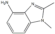 1H-Benzimidazol-4-amine,1,2-dimethyl-(9CI) 结构式