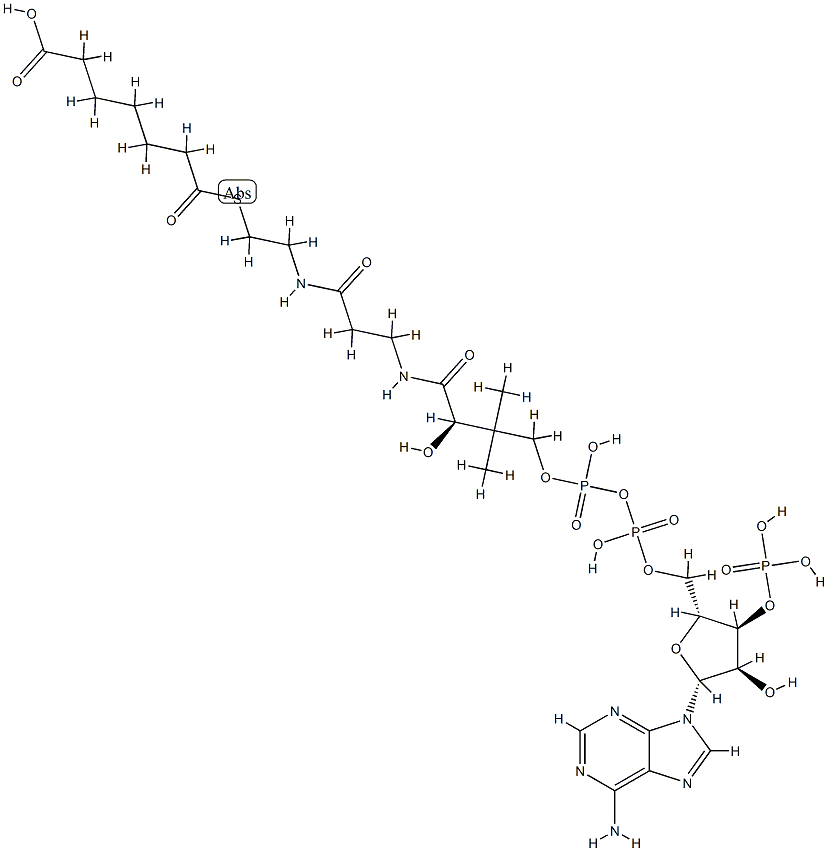pimeloyl-coenzyme A,18907-20-5,结构式