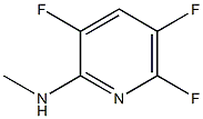 2-Pyridinamine,3,5,6-trifluoro-N-methyl-(9CI) Structure