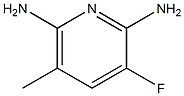 2,6-Pyridinediamine,3-fluoro-5-methyl-(9CI) Structure