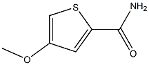 2-Thiophenecarboxamide,4-methoxy-(9CI) Struktur