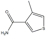 3-Thiophenecarboxamide,4-methyl-(9CI) Struktur