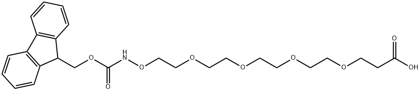 FMOC-AMINOOXY-PEG4-ACID,1895922-70-9,结构式