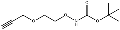 Boc-aminooxy-PEG1-Propargyl