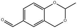 4H-1,3-Benzodioxin-6-carboxaldehyde,2-methyl-(9CI) 化学構造式
