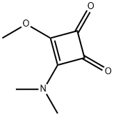 3-Cyclobutene-1,2-dione,3-(dimethylamino)-4-methoxy-(9CI) Structure