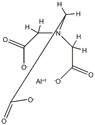 ALUMINIUMNITRILOTRIACETATE 化学構造式