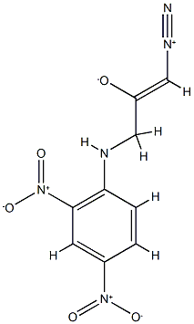 2,4-dinitrophenylglycine diazoketone 结构式