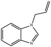 1-アリル-1H-ベンゾイミダゾール 化学構造式