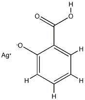 络合水杨酸银,19025-97-9,结构式