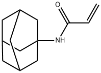 N-(1-アダマンチル)アクリルアミド 化学構造式