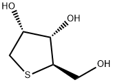 1,4-Dideoxy-1,4-epithio-D-ribitol 化学構造式