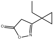 5(4H)-Isoxazolone,3-(1-ethylcyclopropyl)-(9CI),190384-05-5,结构式