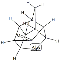 Octahydro-1,3,5-ethan[1]yl[2]ylidene-2-thiacyclobuta[cd]pentalen-7-one,19086-85-2,结构式