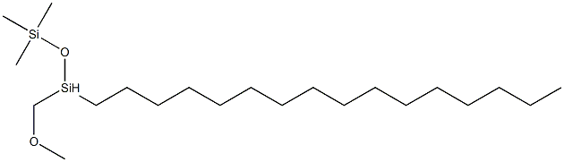 鲸蜡基聚二甲基硅氧烷, 191044-49-2, 结构式