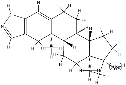 HYDROXYSTENOZOLE 结构式