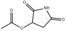 2,5-Pyrrolidinedione,3-(acetyloxy)-(9CI) Structure