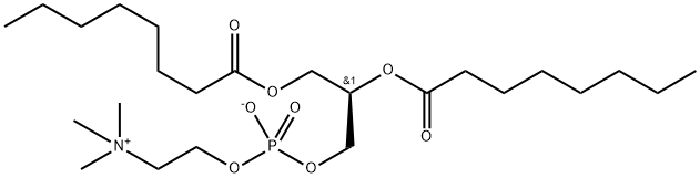 L-A-PHOSPHATIDYLCHOLINE, DIOCTANOYL|3-二(辛酰氧基)丙基2-(三甲基铵基)乙基磷酸酯