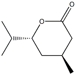 2H-Pyran-2-one,tetrahydro-4-methyl-6-(1-methylethyl)-,(4R,6S)-rel-(9CI)|