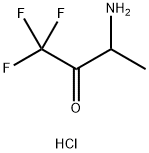 3-AMINO-1,1,1-TRIFLUOROBUTAN-2-ONE HYDROCHLORIDE,191981-64-3,结构式