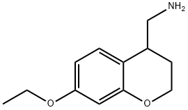 2H-1-Benzopyran-4-methanamine,7-ethoxy-3,4-dihydro-(9CI) 结构式