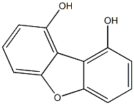 1,9-Dibenzofurandiol Structure