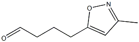 5-Isoxazolebutanal,3-methyl-(9CI) 结构式