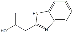 1H-Benzimidazole-2-ethanol,alpha-methyl-(9CI) 化学構造式