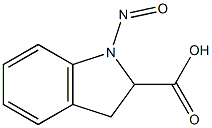 1H-Indole-2-carboxylicacid,2,3-dihydro-1-nitroso-(9CI) Struktur