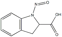 1H-Indole-2-carboxylicacid,2,3-dihydro-1-nitroso-(9CI) 结构式