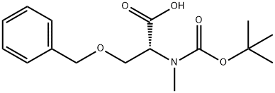 BOC-N-ME-D-SER(BZL)-OH,193085-38-0,结构式