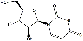 1-(3'-iodo-3'-deoxyarabinofuranosyl)uracil|