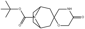 TERT-BUTYL 5-OXO-8-AZASPIRO[BICYCLO[3.2.1]OCTANE-3,2-MORPHOLINE]-8-CARBOXYLATE|叔-丁基 5-氧亚基-8-氮杂螺[二环[3.2.1]辛烷-3,2-吗啉]-8-甲酸基酯