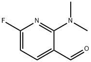 2-(dimethylamino)-6-fluoronicotinaldehyde, 193481-62-8, 结构式
