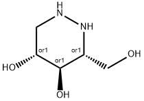 4,5-Pyridazinediol,hexahydro-3-(hydroxymethyl)-,(3R,4R,5R)-rel-(9CI) 结构式
