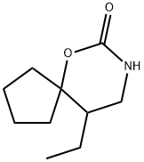 6-Oxa-8-azaspiro[4.5]decan-7-one,10-ethyl-(8CI) 化学構造式