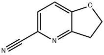 Furo[3,2-b]pyridine-5-carbonitrile,2,3-dihydro-(9CI) Struktur