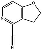 Furo[3,2-c]pyridine-4-carbonitrile,2,3-dihydro-(9CI) 化学構造式
