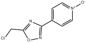 4-(5-Chloromethyl-[1,2,4]Oxadiazol-3-Yl)-Pyridine 1-Oxide(WX630183) 化学構造式