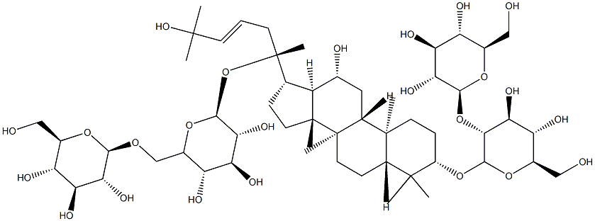 三七皂苷A 结构式