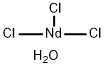 Neodymium(III) chloride hydrate Struktur