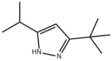 1H-Pyrazole,3-(1,1-dimethylethyl)-5-(1-methylethyl)-(9CI) Structure