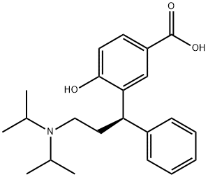Tolterodine Acid (as racemate) 化学構造式