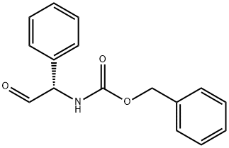 Cbz-L-Phenylglycinal Structure