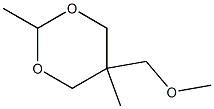 5β-(Methoxymethyl)-2β,5α-dimethyl-1,3-dioxane,19476-88-1,结构式