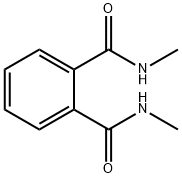 N,N′-ジメチルフタルアミド 化学構造式